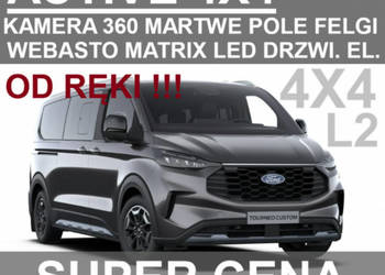 Ford Tourneo Custom 4X4 Active Webasto Martwe Pole Kamera 360 Matrix LED H…