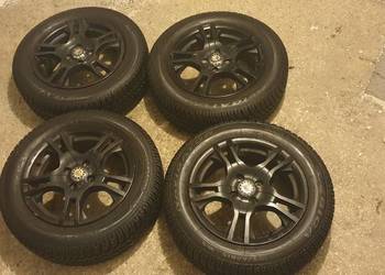 Komplet kół 15" 4x100 (alu felgi+opony wielosezonowe) B.DB stan !!