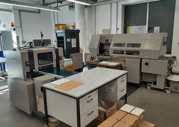 Oklejarka Horizon BQ 460 i Trójnóz HT-70