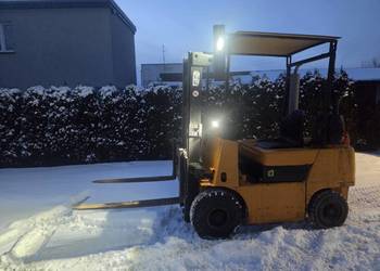 Widlak, wózek widłowy Balkancar 1661, bułgar, perkins 3p,