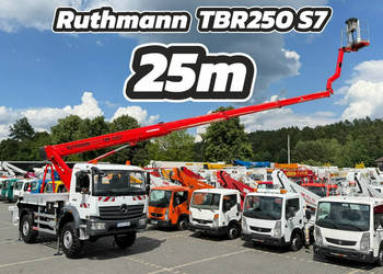 Mercedes Atego E6 4x4 Zwyżka RUTHMANN TBR250 S7 Podnośnik Koszowy Zwyżka W…