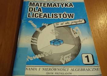 Równania i nierówności zbiór przykładów 1 algebraiczne Niczyporowicz