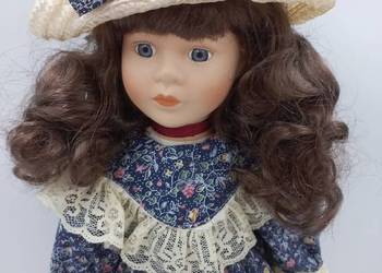 Przepiękna kolekcjonerska lalka porcelanowa sygn