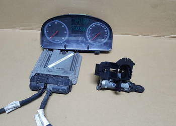 Zestaw startowy Vw Caddy licznik - komputer - stacyjka