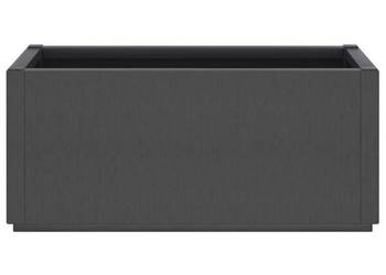 vidaXL Donica ogrodowa, ciemnoszara, 80x36x35 cm, PP(SKU:368777)