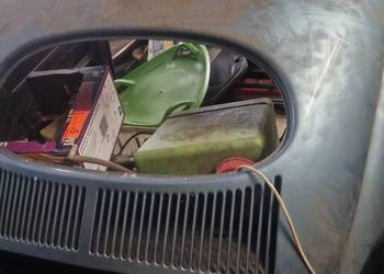 Vw garbus oval cześć dachu z szybą