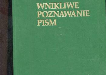 Wnikliwe poznawanie pism T.1