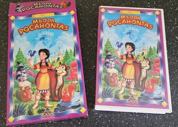Kaseta VHS "Młoda Bocahontas" (lata 90-te)
