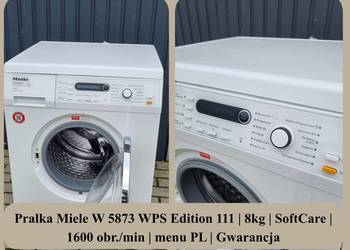 Pralka Miele W 5873 WPS Edition 111 | 8kg | SoftCare | 1600 obr./min | menu