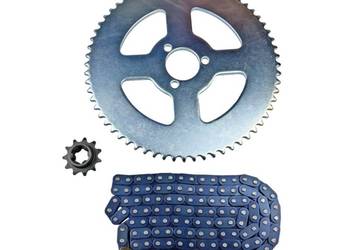 ZESTAW NAPĘDOWY POCKET BIKE / CROSS / PITBIKE (ZĘBATKI 11z+64z (29mm) 
