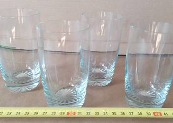 411. SZKLANKI 4 sztuki Oldschool RETRO Stylówka