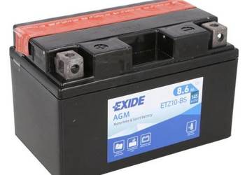 Akumulator motocyklowy 8.6Ah 145A EXIDE ETZ10-BS YTZ10-BS