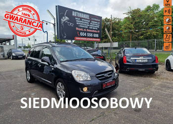 Kia Carens 2.0 Benzyna 144 KM, Skóra, Klima, Grzane Fotele, Alufelgi, Nawi…