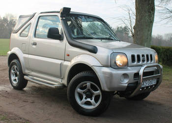 Suzuki Jimny 1.3 Benzyna 80 KM 4X4 Cabrio NAPĘDY Elektryka SANTANA Redukto…
