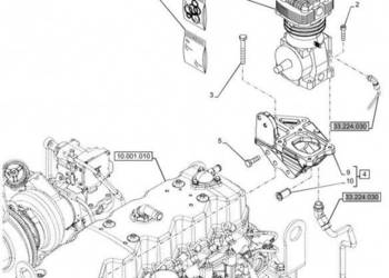 New Holland T6090 Uchwyt 87306409