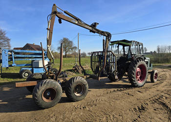 Zestaw zrywkowy ciągnik VOLVO BM + przyczepa VRETEN HVV 7,0 (7 ton)