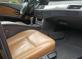 Okazyjnie BMW E 60!Lift,Rozrząd z Przodu! 2007 / 2008, Sedan, Miodowe Skóry