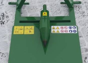 Łuparka świdrowa , ciągnik Nowa Mazowieckie Podlaskie Kraj