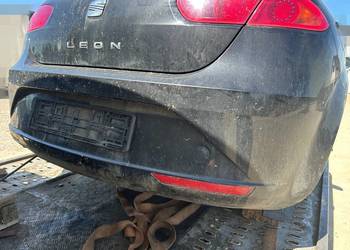 Zderzak tylny Seat Leon II Lift LC9Z i inne Klapa drzwi błotnik lampy maglo