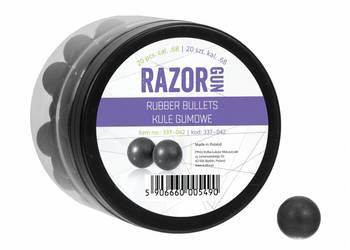 Kule gumowe Razorgun '68/20szt. do strzelby HDS 68