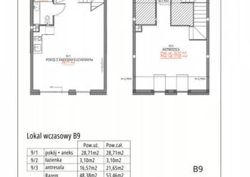Mieszkanie 55m2 Jastarnia Bałtycka