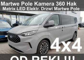 Ford Tourneo Custom L2 Webasto Titanium X 4x4 Kamera360 Skóra AGR Elekt. d…