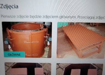 Sprzedam formy na kręgi stoły wibracyjne