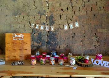 weselny napis Candy Bar, wesele, ślub, słodycze, eko, rustykalny