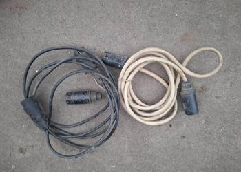 Przewód oświetleniowy auto-przyczepka ciągnik.