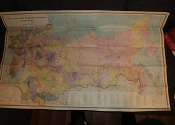 Ostatnie wydanie mapy ZSRR przed jego rozpadem