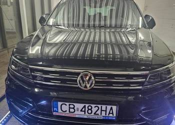 Vw Tiguan R Line 4x4 Polski Salon 1 właściciel 133 tyś przebiegu serwis ASO