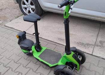 Hulajnoga Hom. Rej. Motor Rower Elektryk Motorower Dohan Skuter LED Trajka