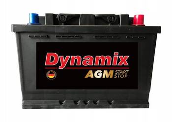 AKUMULATOR DYNAMIX START STOP AGM 12V 70Ah 760A