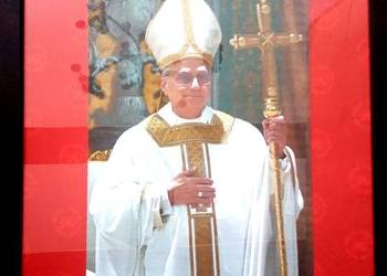 139 - 02 Obraz (30x40) Papież - Leon XIV - Robert Francis Prevost