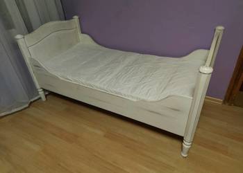 stylowe łóżko dziecięce nowy materac 158x78