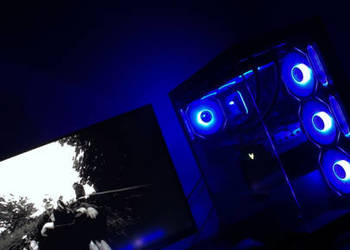 Komputer gamingowy RTX 3070 Ti Ryzen 5 5600X 32GB RAM + monitor 27” 175Hz +