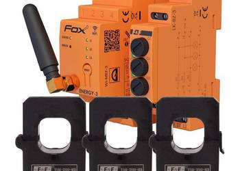 Zestaw do monitorowania energii F&F WI-MEF-3-200A z Wi-Fi i zabe
