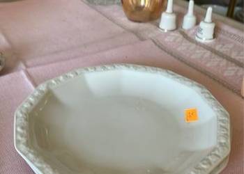 Biała Maria, talerz. Rosenthal Germany. 12- kątne.