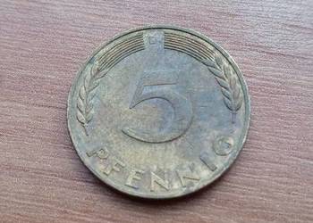 Moneta 5 pfennig 70r. Moneta 5 pfennig 70r.