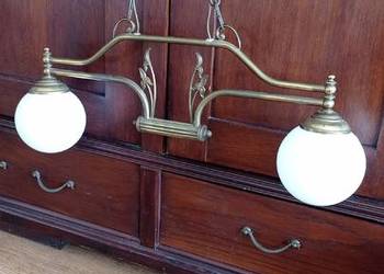 Strona mosiężna lampa rustkalna