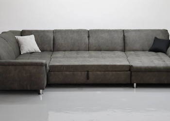 TŁP narożnik Wielkie niemieckie U funkcja spania rogówka sofa kanapa salon