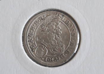 3 Krajcary Leopold I- 1695 r. men. Wrocław-Piękny 3 Krajcary Leopold I- 1695 r. men. Wrocław-Piękny