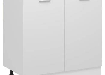 Szafka pod zlewozmywak biała 80x46x815 cm WM-801196