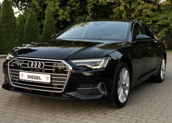 Audi A6 2021r 2.0 TDI 204KM Quattro Matrix Virtual Kamera Led Navi Szyberd…