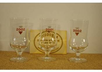 Kolekcjonerski komplet 3 kielichów degustacyjnych Heineken Brouwerijen 2001