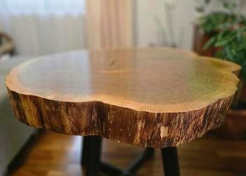 Stolik kawowy plaster dębu