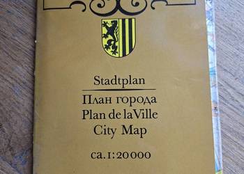 Stadplan Dresden 1:20 000 mapa