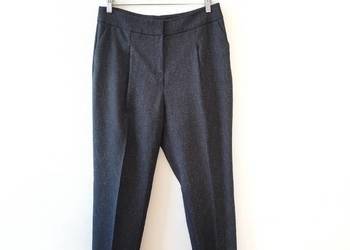 Eleganckie Spodnie w kantkę Marks Spencer 40 Wiskoza