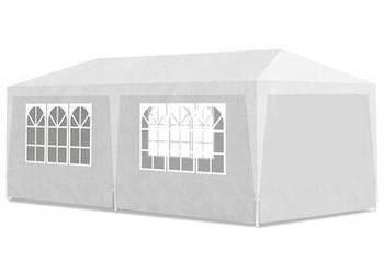 vidaXL Namiot imprezowy, 3 x 6 m, biały(sku90336)