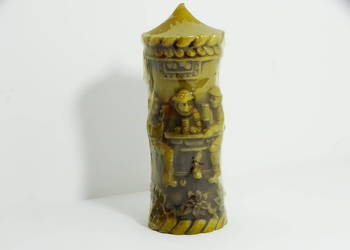 Świeca, świeca reliefowa, świeca z motywem 25 cm wysokości
